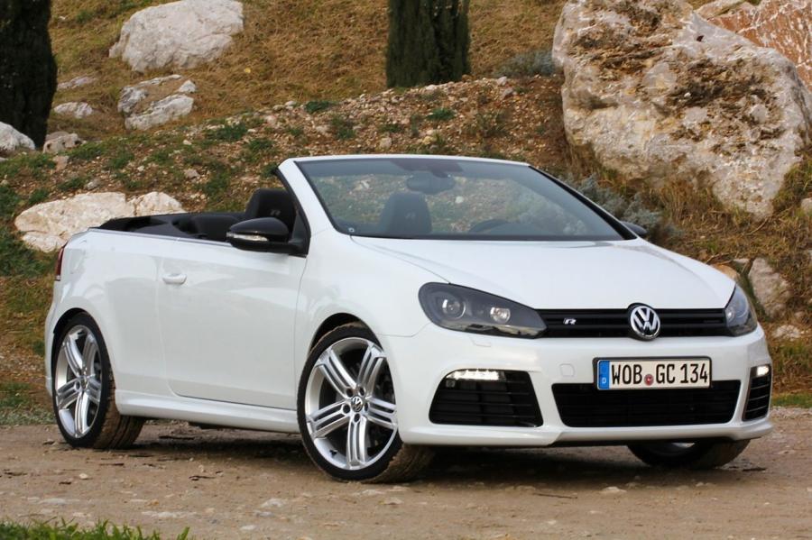  Volkswagen Golf R White Cabriolet 2013 года  (фото 12 из 45)